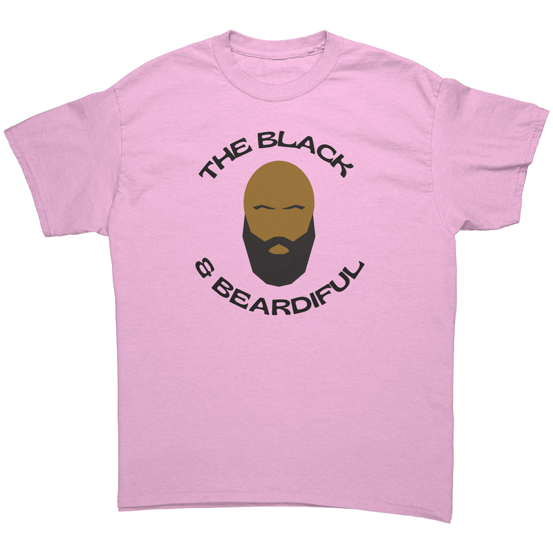 The Black & Beardiful Bald Tee