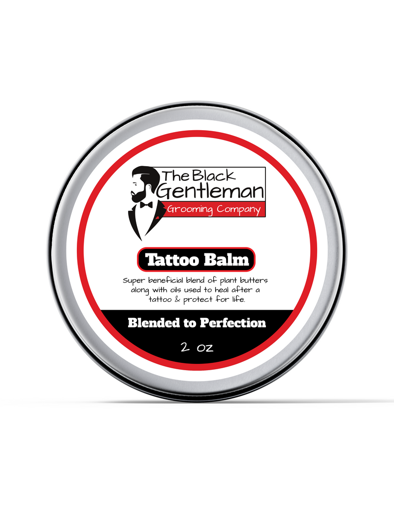 Organic Tattoo Balm, Best Tattoo Balm, The Black Gentleman Grooming Co.™