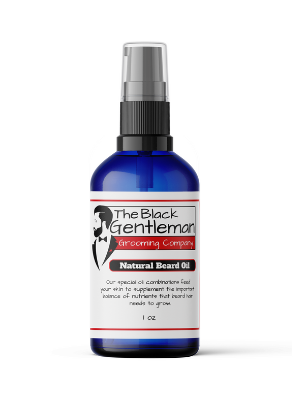 Beard Oil For Men, Natural Beard Oil, The Black Gentleman Grooming Co.™