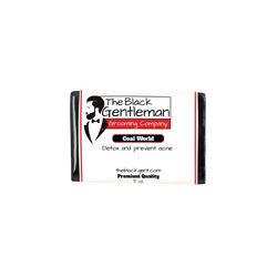 Coal World Soap, Charcoal Soap Bar, The Black Gentleman Grooming Co.™