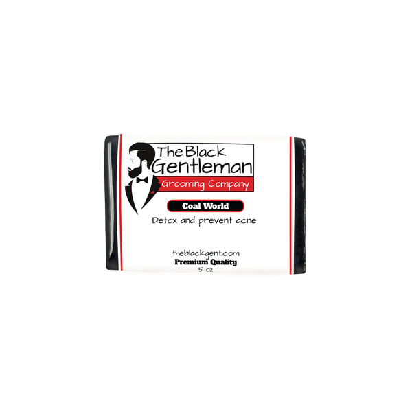 Coal World Soap, Charcoal Soap Bar, The Black Gentleman Grooming Co.™