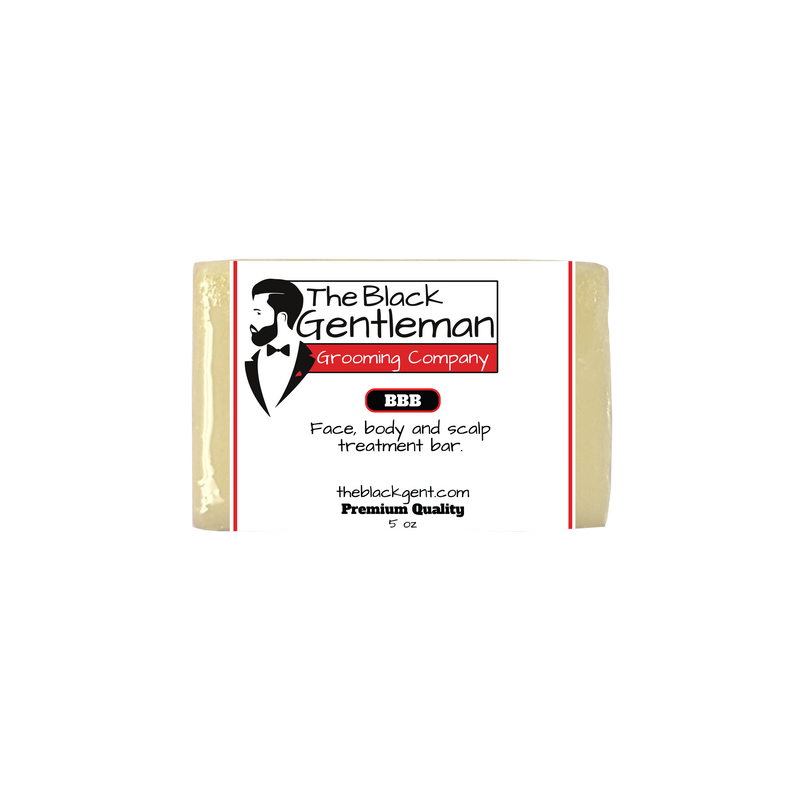 The Bald Body Bar, Bar Soap For Face And Body, The Black Gentleman Grooming Co.™