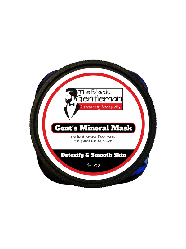 The Gent's Mineral Mask, Natural Face Mask, The Black Gentleman