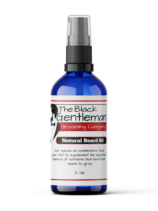 Beard Oil For Men, Natural Beard Oil, The Black Gentleman Grooming Co.™