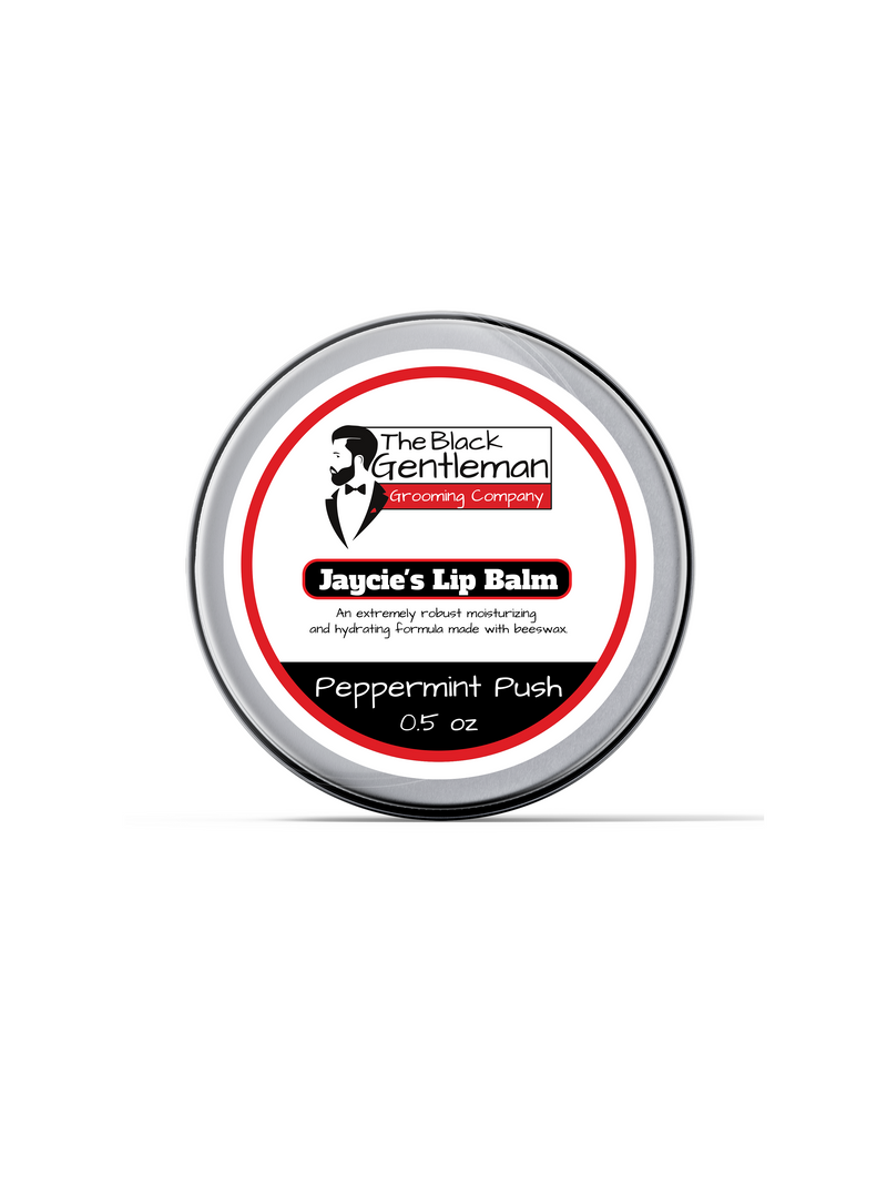 Jaycie's Lip Balm, Moisturizing Organic Lip Balm, The Black Gentleman Grooming Co.™