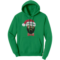 The Black Gent Santa Hoodie