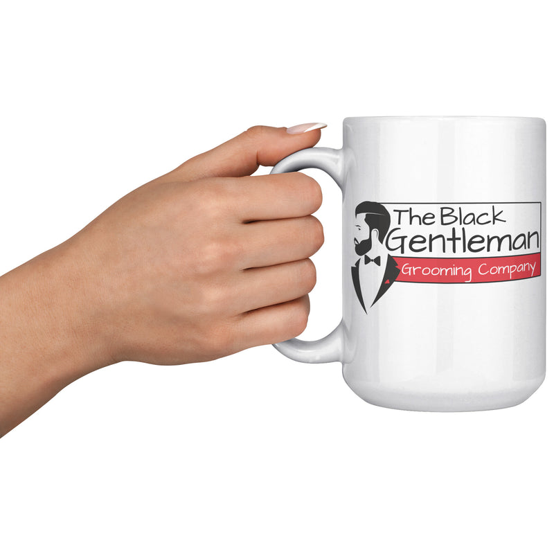Ceramic Mug For Coffee, Ceramic White Mug, The Black Gentleman Grooming Co.™