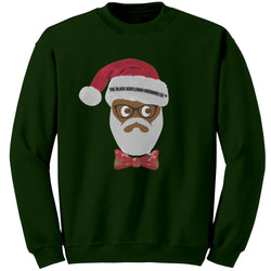 The OG Black Gent Santa Crewneck Sweatshirt