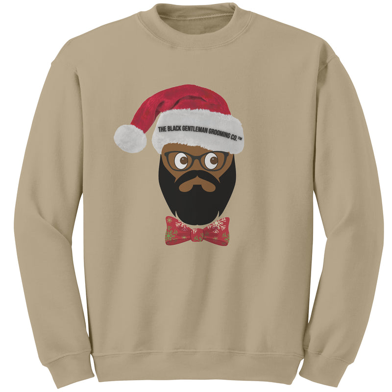 Black Santa Crewneck Sweatshirt